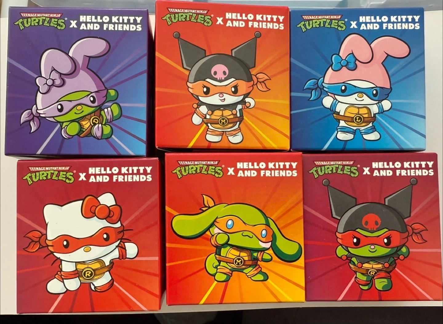 Teenage Mutant Ninja Turtles x Hello Kitty & Friends