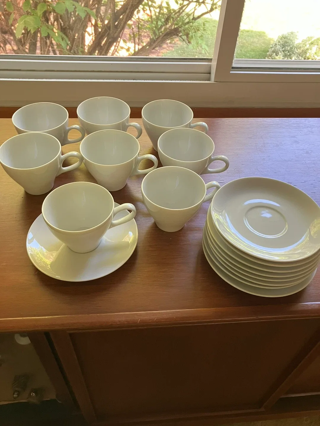 Mikasa Sophisticate Fine China Cups & Saucers Set thumbnail