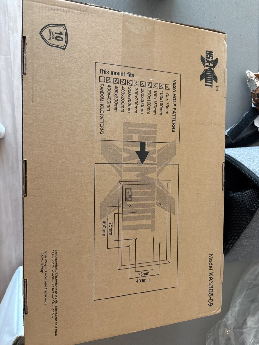 Mount Swivel TV Base XAS306-09 image indicator(3)