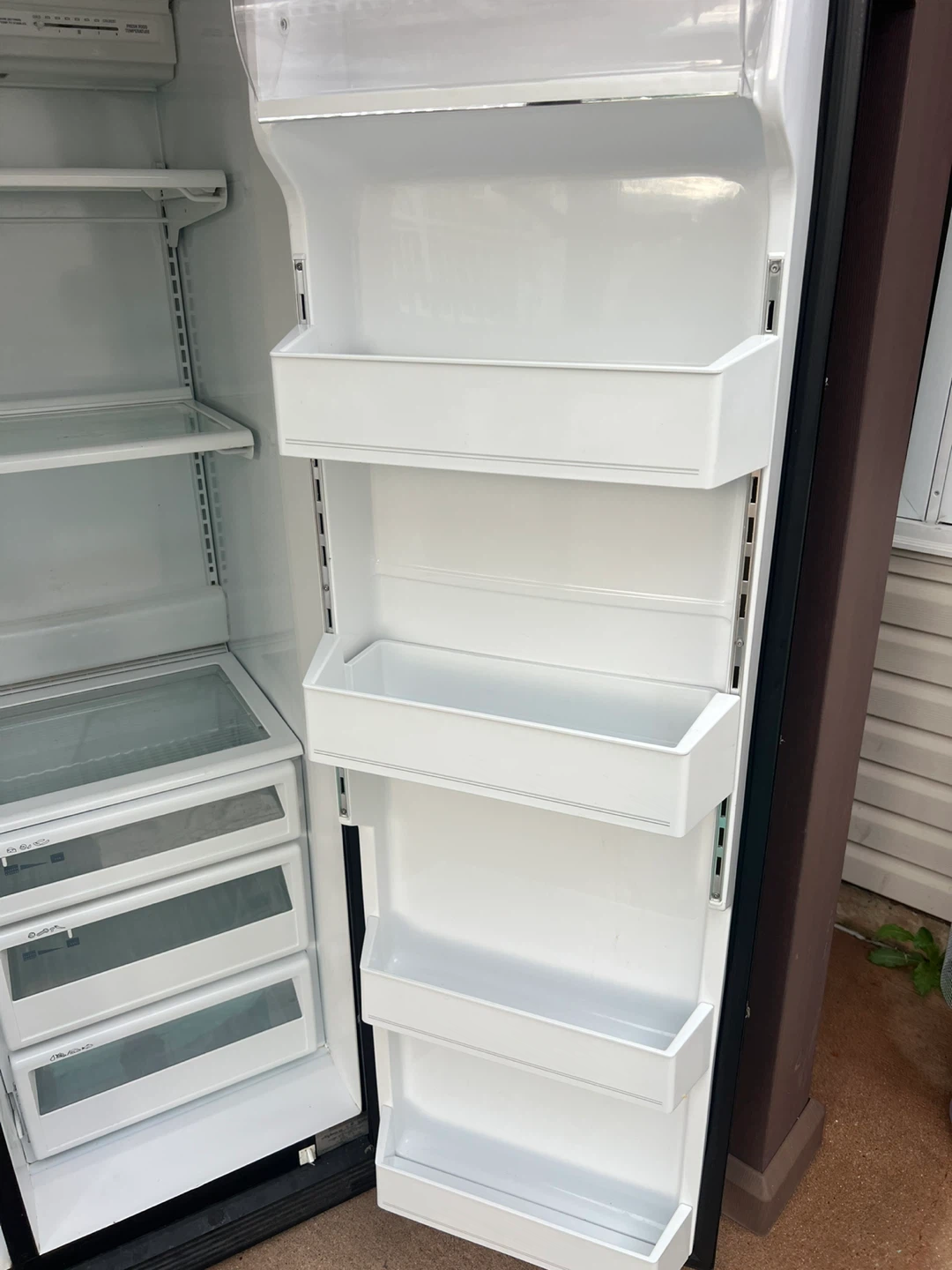 GE Profile Black Side-by-Side Refrigerator - photo 2