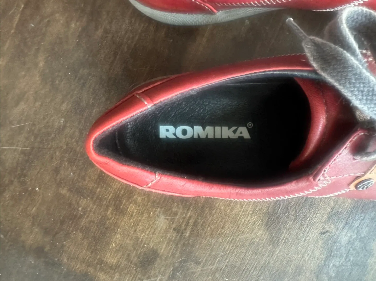 Romika Red Leather everyday shoes sneakers - Size 39 image indicator(5)