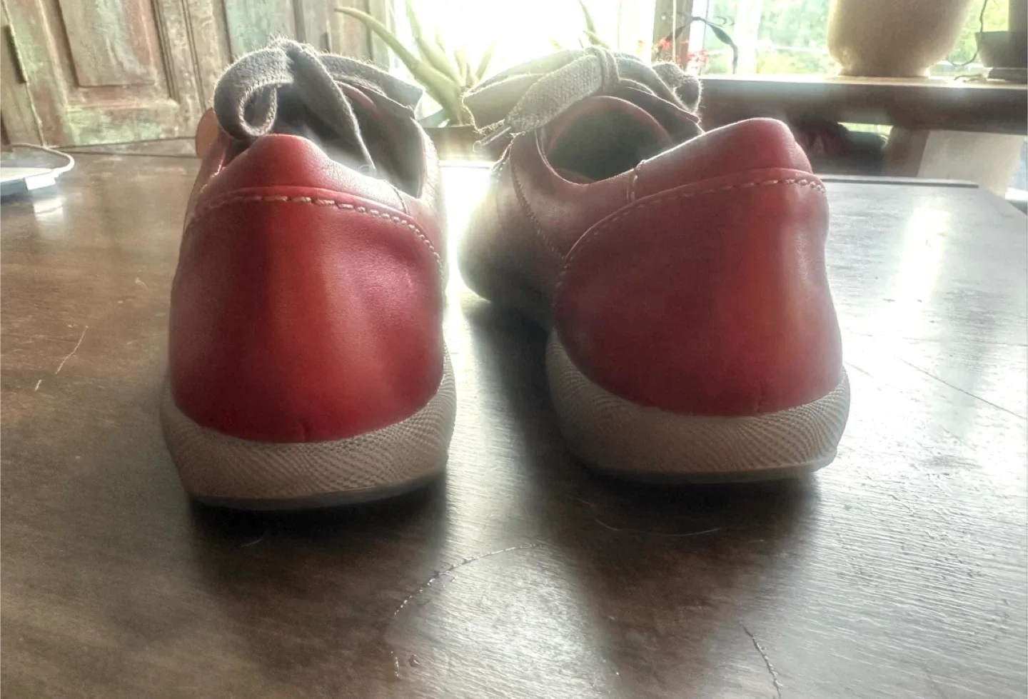 Romika Red Leather everyday shoes sneakers - Size 39 image indicator(6)