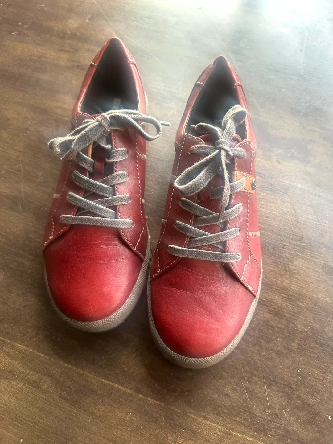 Romika Red Leather everyday shoes sneakers - Size 39 image indicator(8)