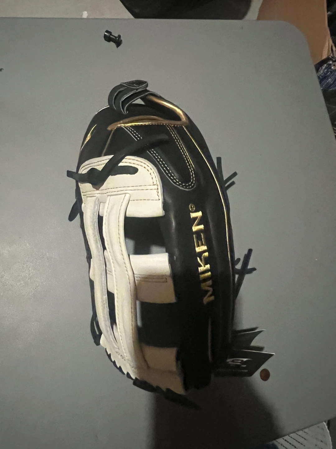 Miken Baseball Glove - Black & White