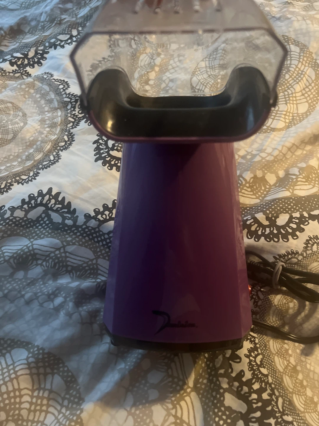 Dash Purple Hot Air Popcorn Maker - photo 2
