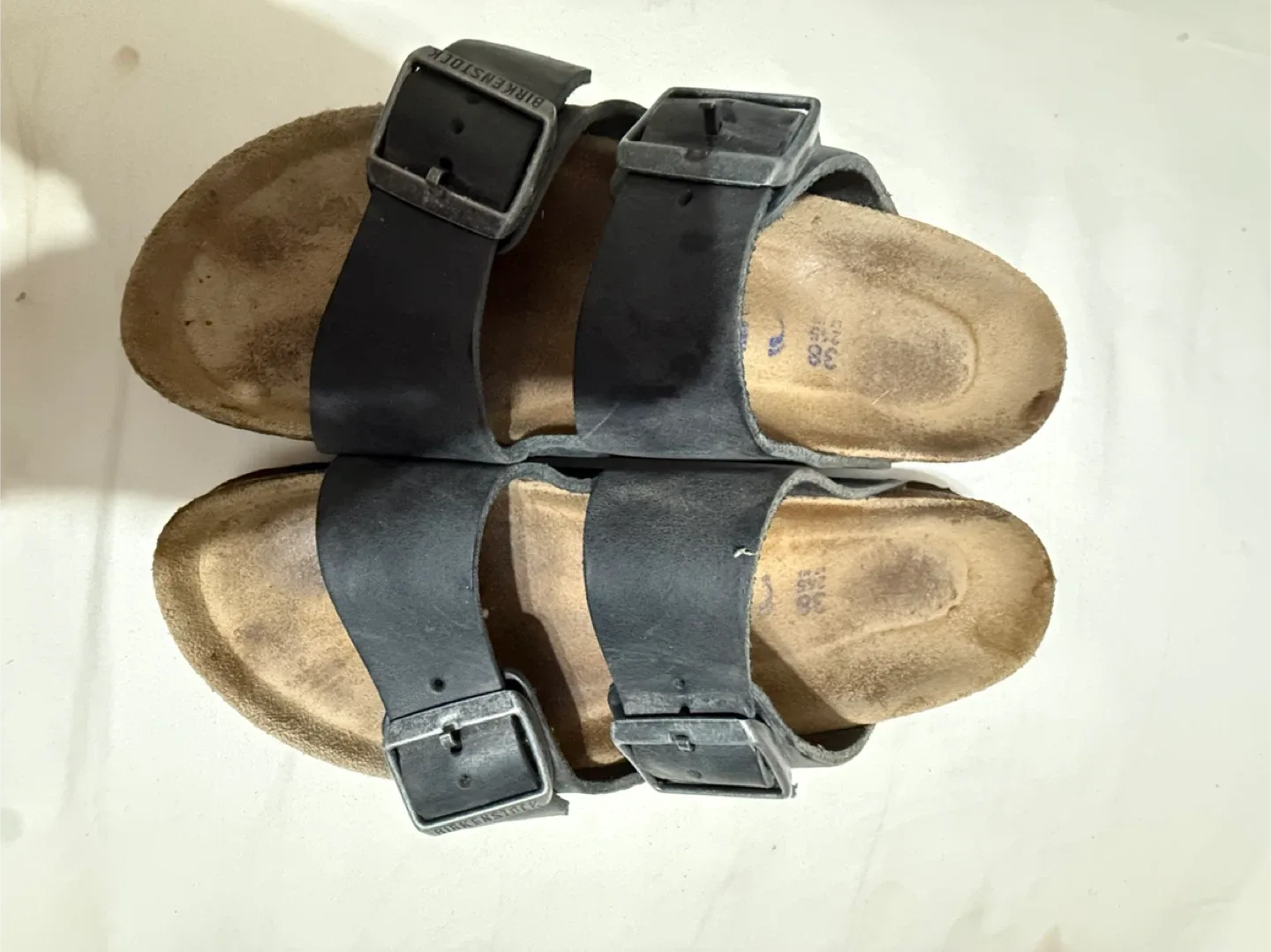 Birkenstock Arizona Sandals, Size 38