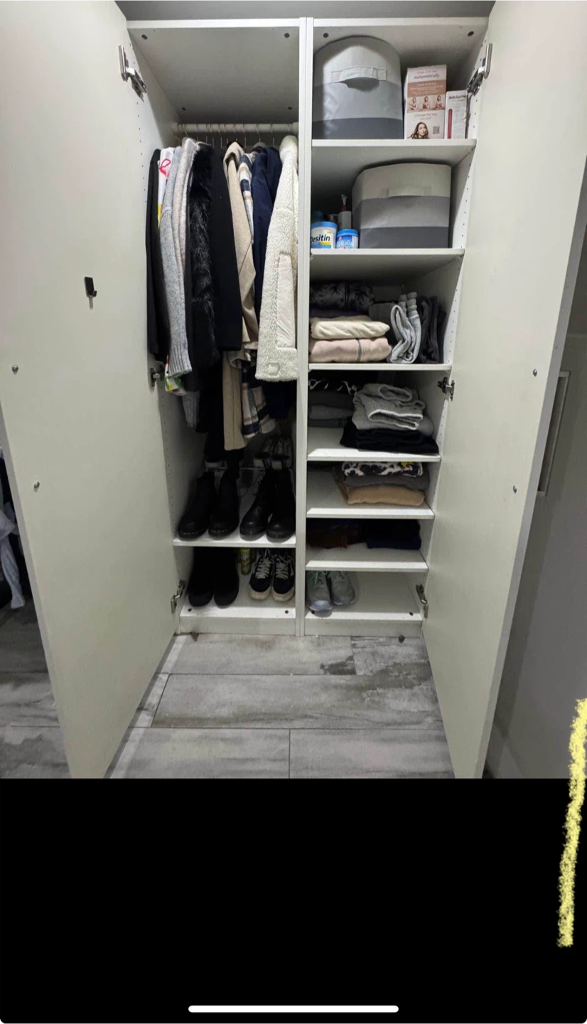 White Wardrobe Closet - photo 2