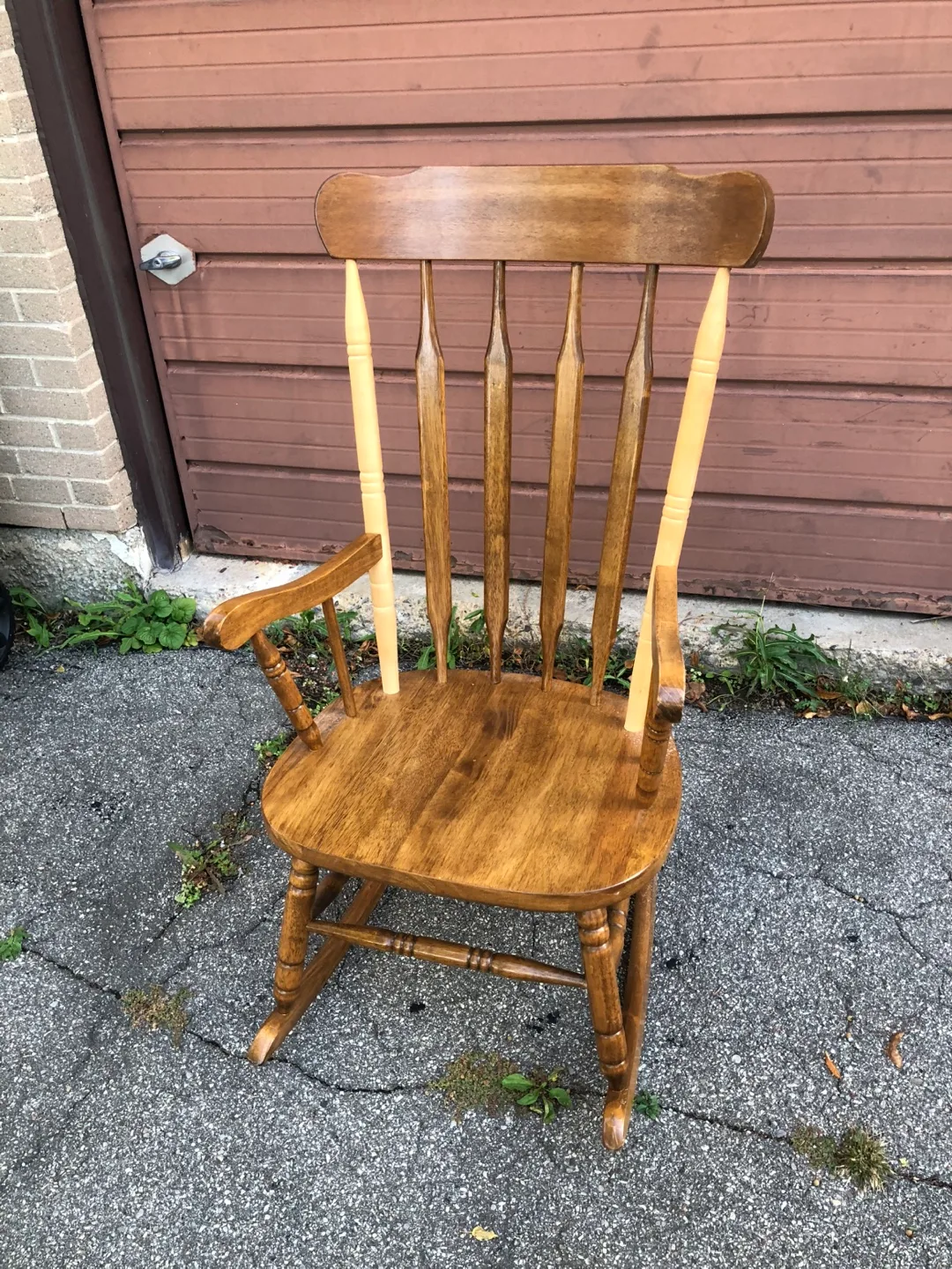 Wooden Rocking Chair thumbnail