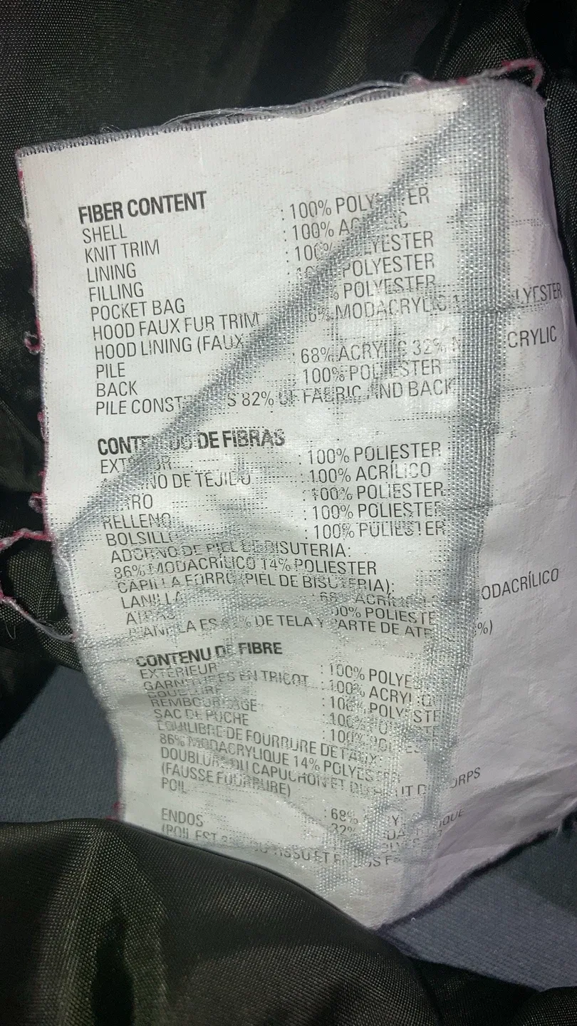 Esprit Black Winter Coat XXL image indicator(3)