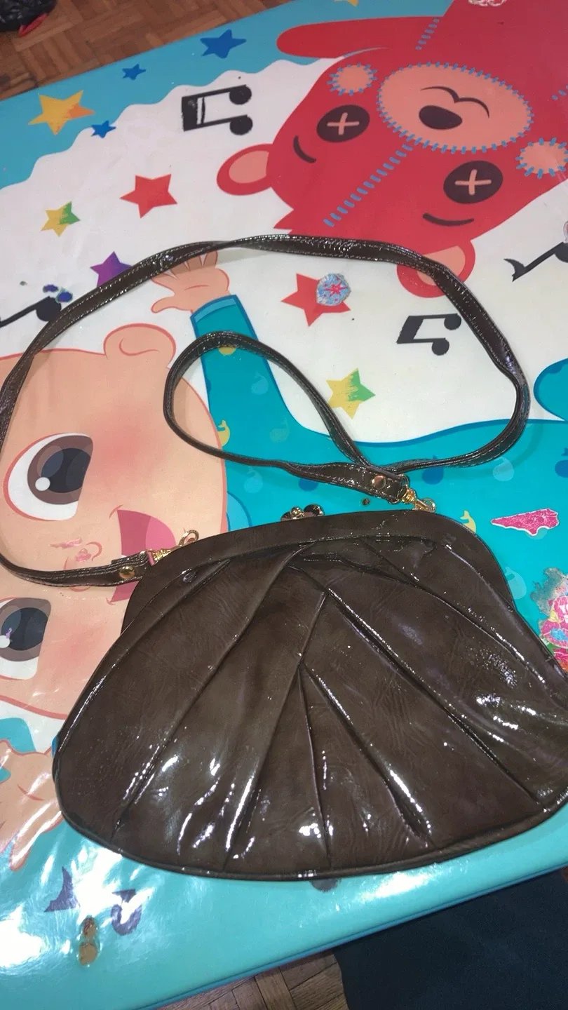 Pinkstix Brown Clutch Purse thumbnail