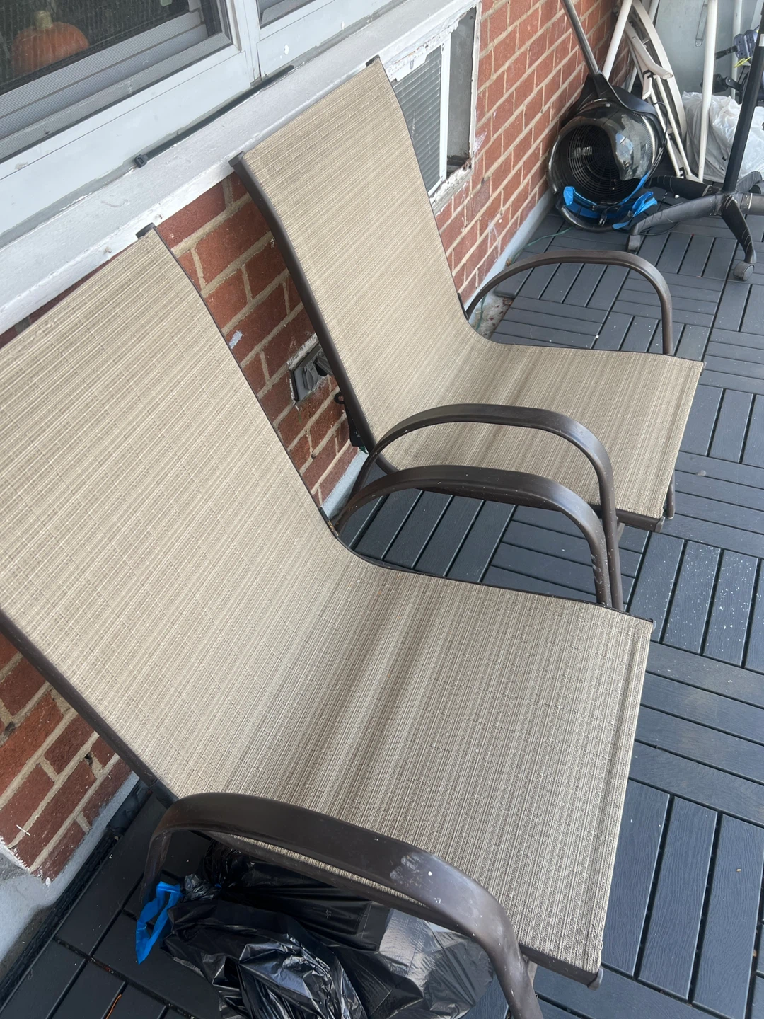Outdoor Lounge Chairs - Set of 2