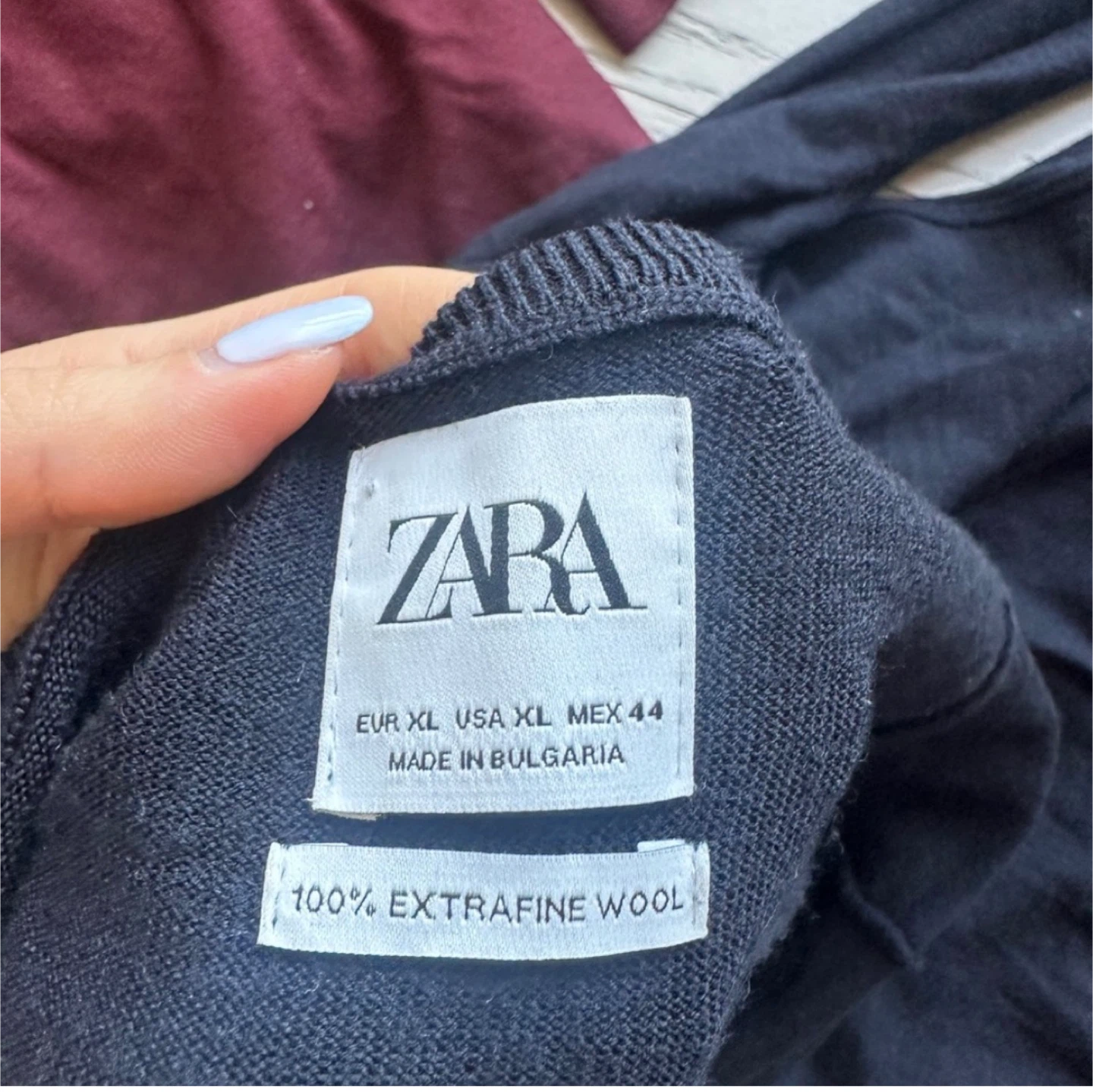 Zara men wool sweaters bundle of 3 - photo 4