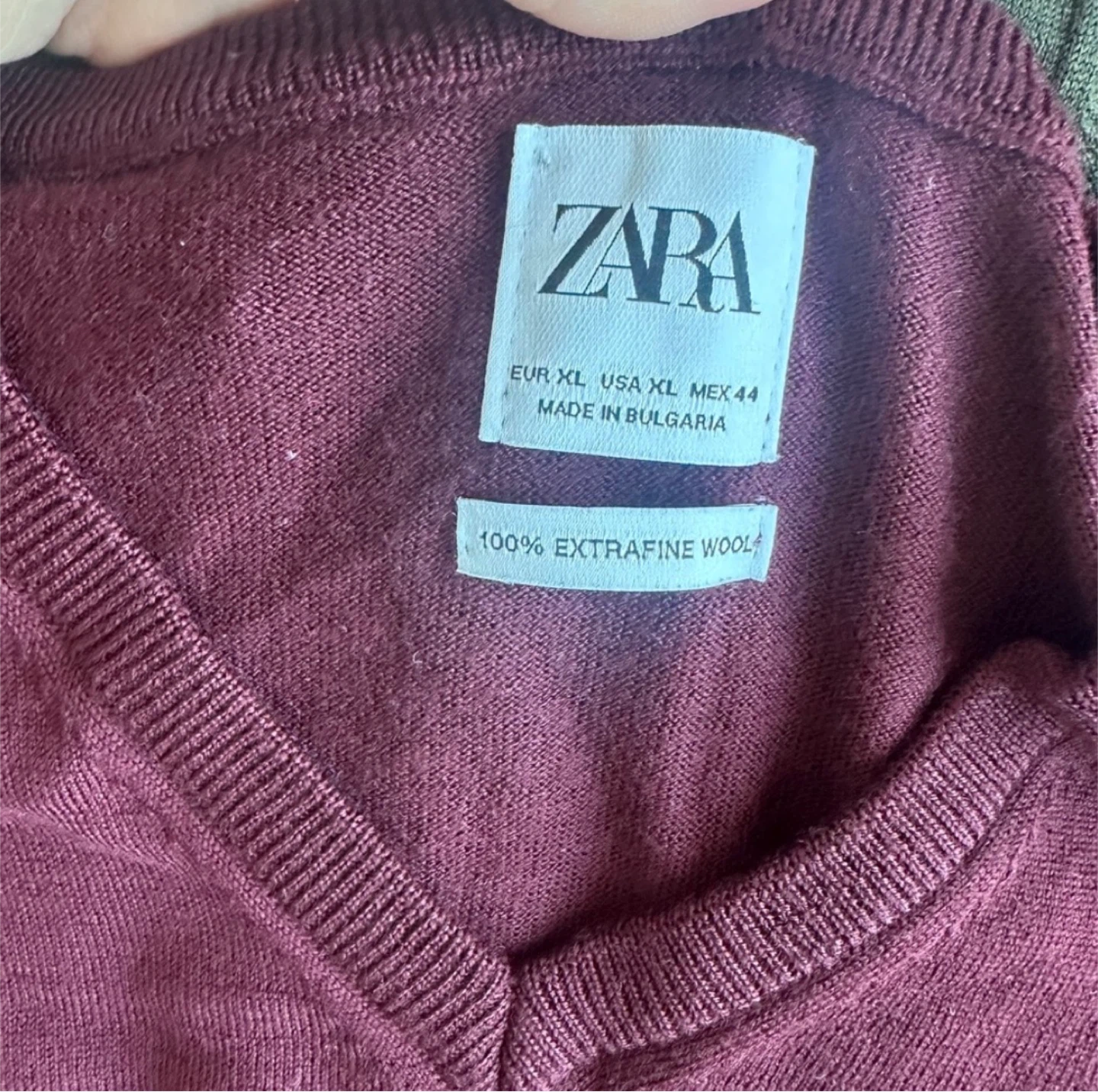 Zara men wool sweaters bundle of 3 - photo 3
