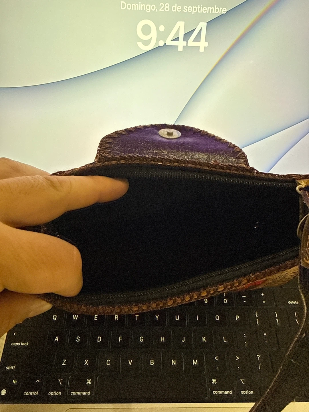 Handmade Leather Shoulder Bag - photo 2