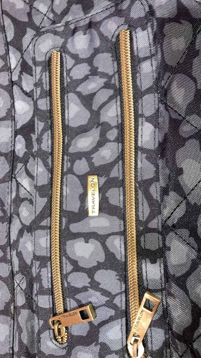 Travelon Leopard Print Crossbody Bag image indicator(2)