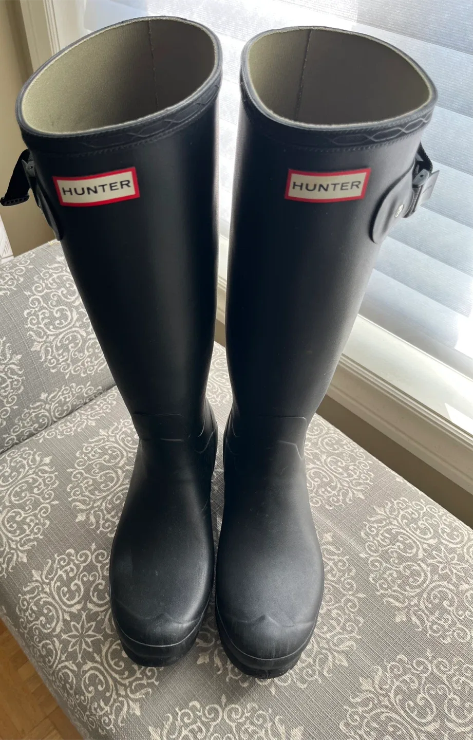 Hunter Rain Boots - US 9/10 - Matte Black image indicator(2)