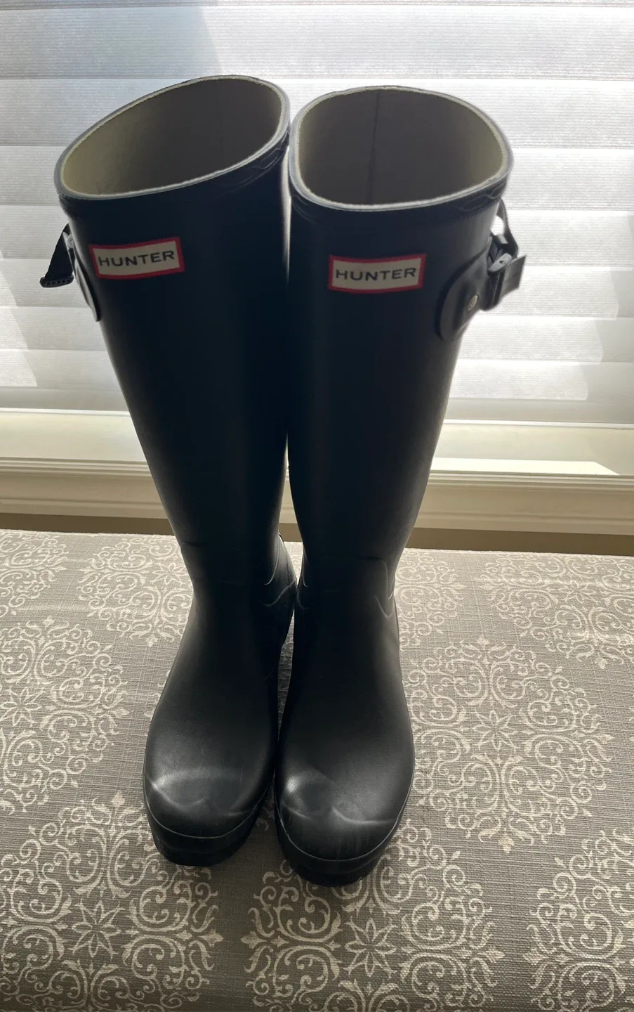 Hunter Rain Boots - US 9/10 - Matte Black thumbnail
