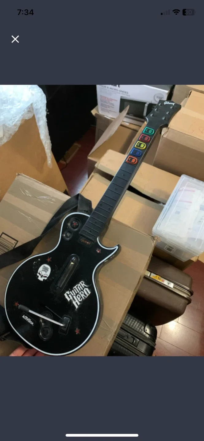 Guitar Hero Guitar Controller for Activision thumbnail