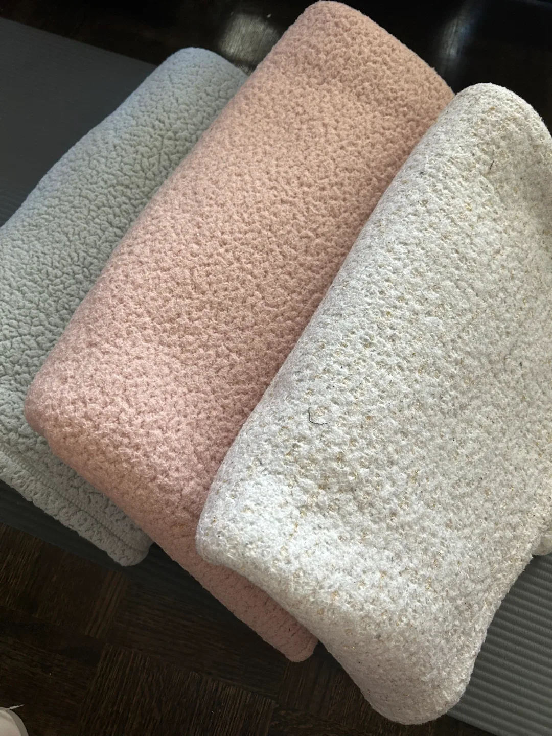 Set of 3 Decorative Throw Blankets thumbnail