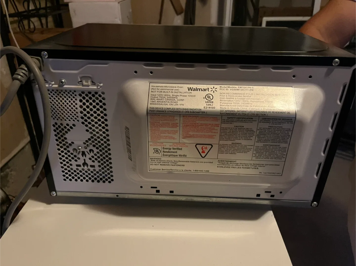 Hamilton Beach Microwave Oven image indicator(2)