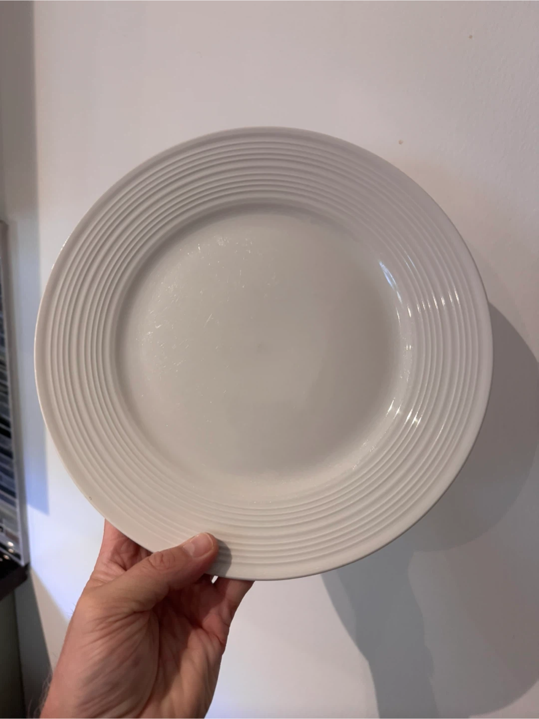 White Dinner Plates and Bowls - photo 5