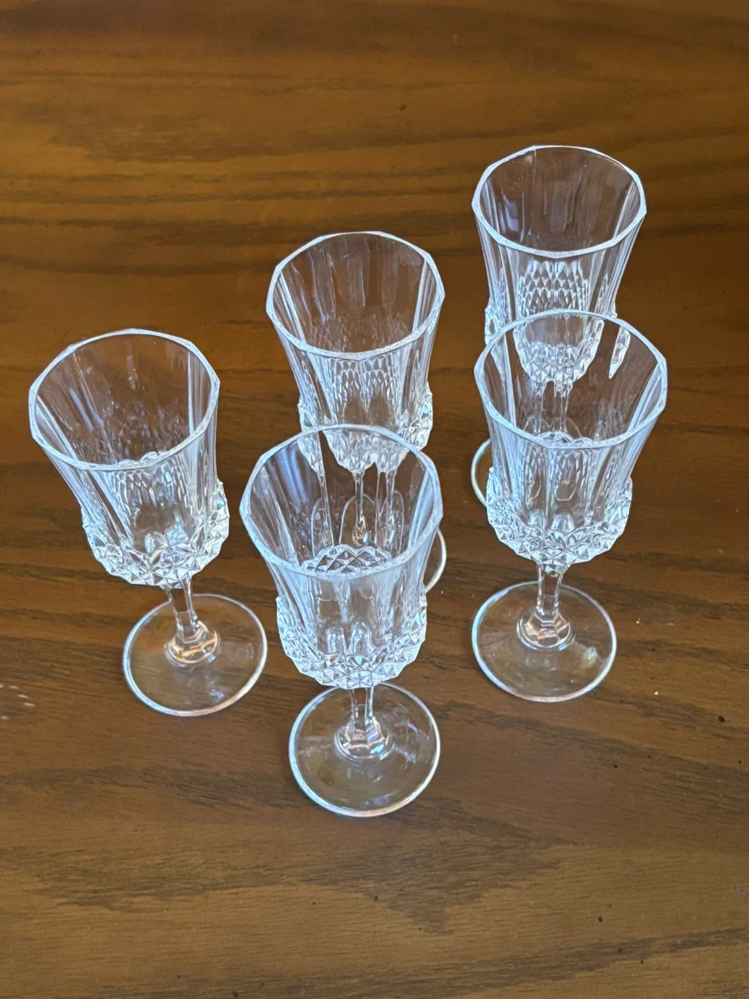 Set of 5 Crystal Port Glasses image indicator(3)