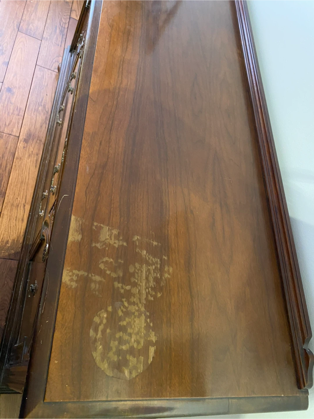 Antique Dining Set - Table, Chairs, Hutch & Buffet - photo 5