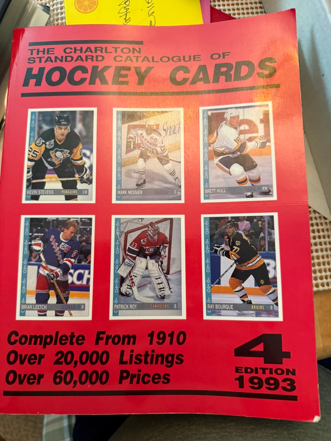 Charlton Standard Catalogue of Hockey Cards - 4th Edition 1993