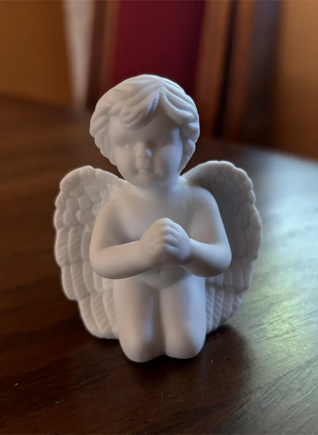 Angel Candle Holder with Taper Candle thumbnail