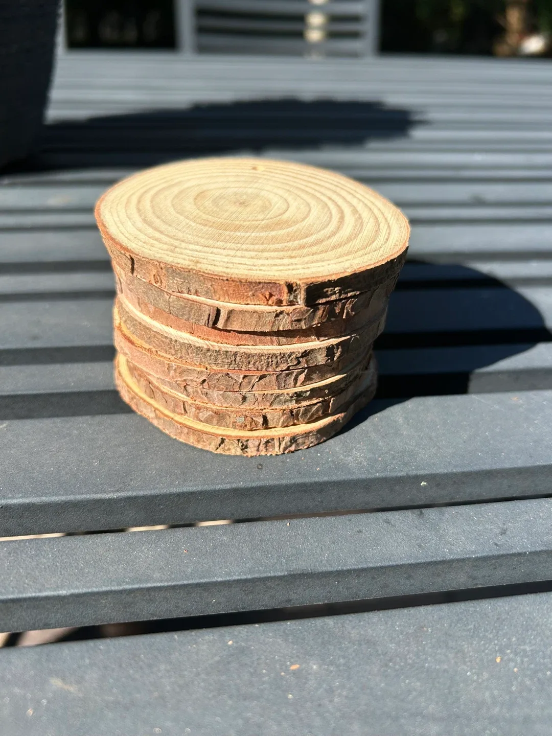 Wooden Tree Slice Ornaments image indicator(3)