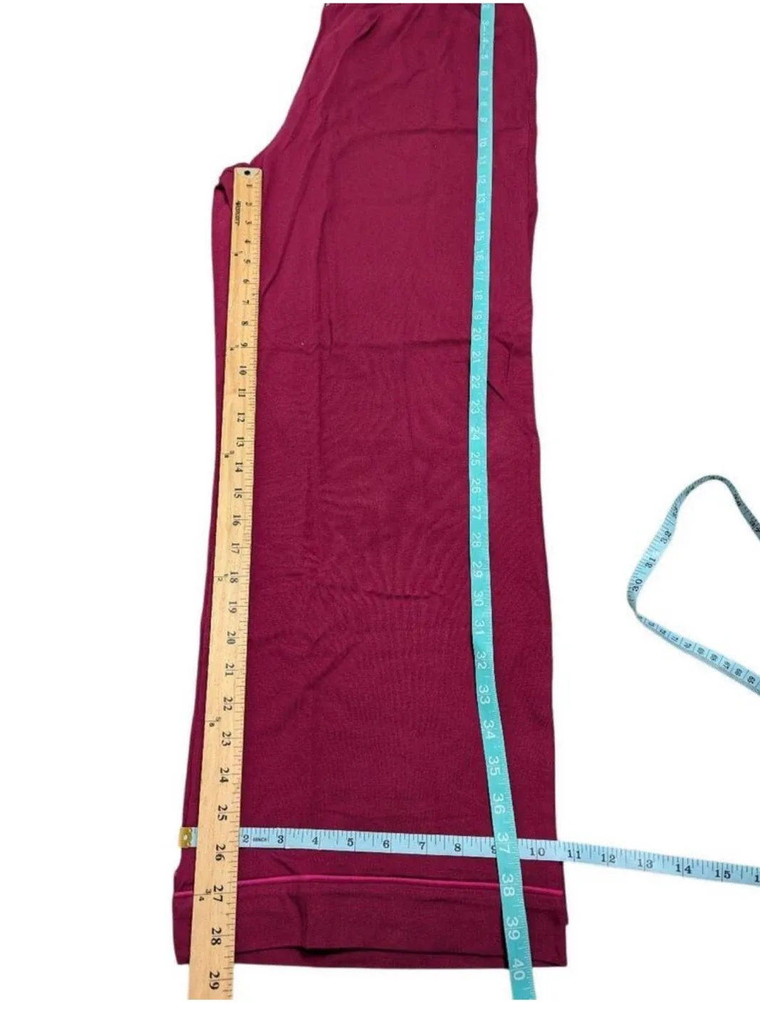 J.Crew Pajama Set Burgundy Medium image indicator(2)