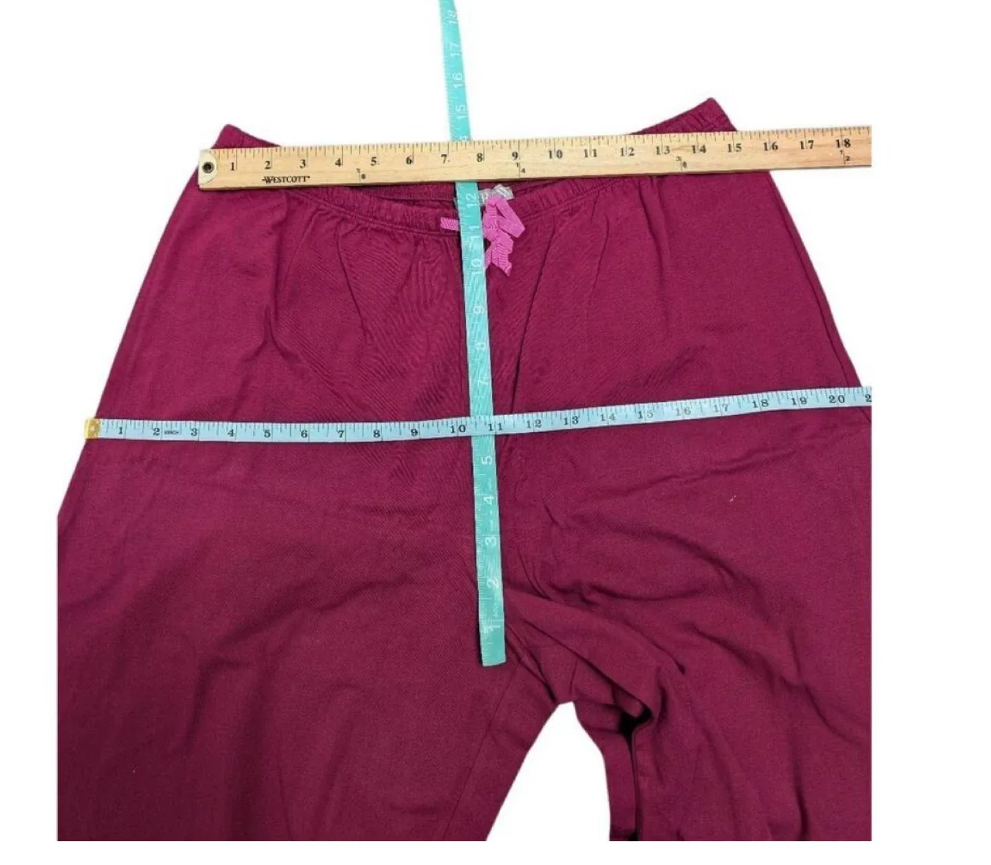 J.Crew Pajama Set Burgundy Medium image indicator(3)