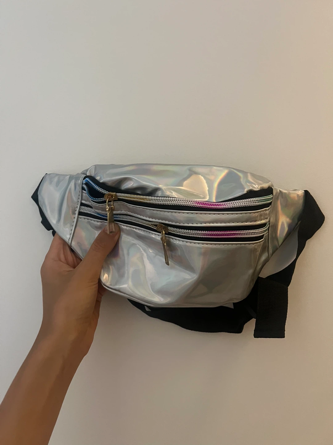 Silver Fanny Pack