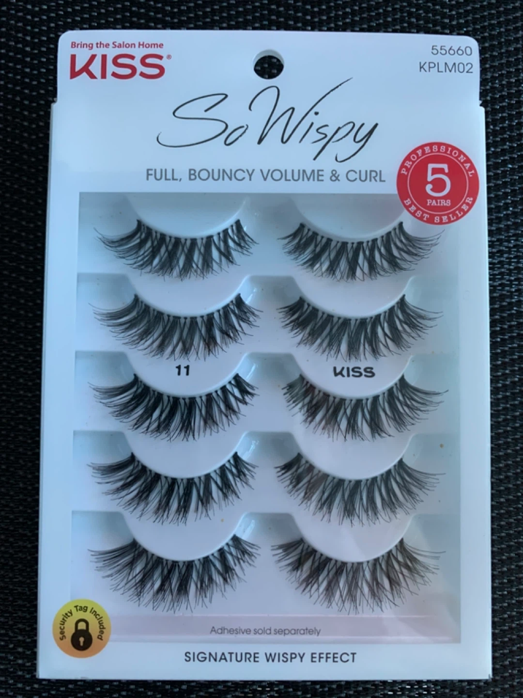 KISS Strip Lash Adhesive & So Wispy Lashes