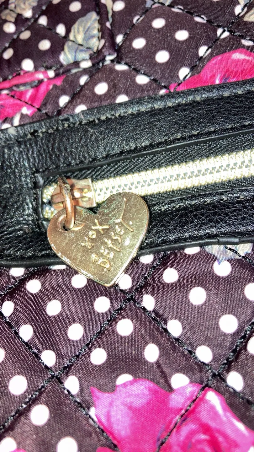 Betsey Johnson Rose Print Quilted Tote Bag image indicator(3)