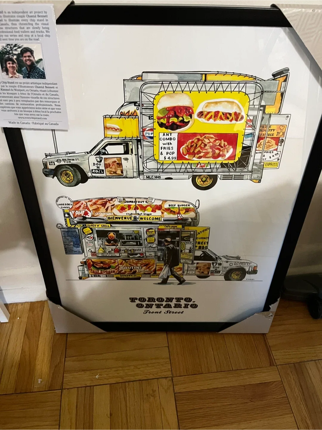 Toronto Framed Art Print image indicator(3)