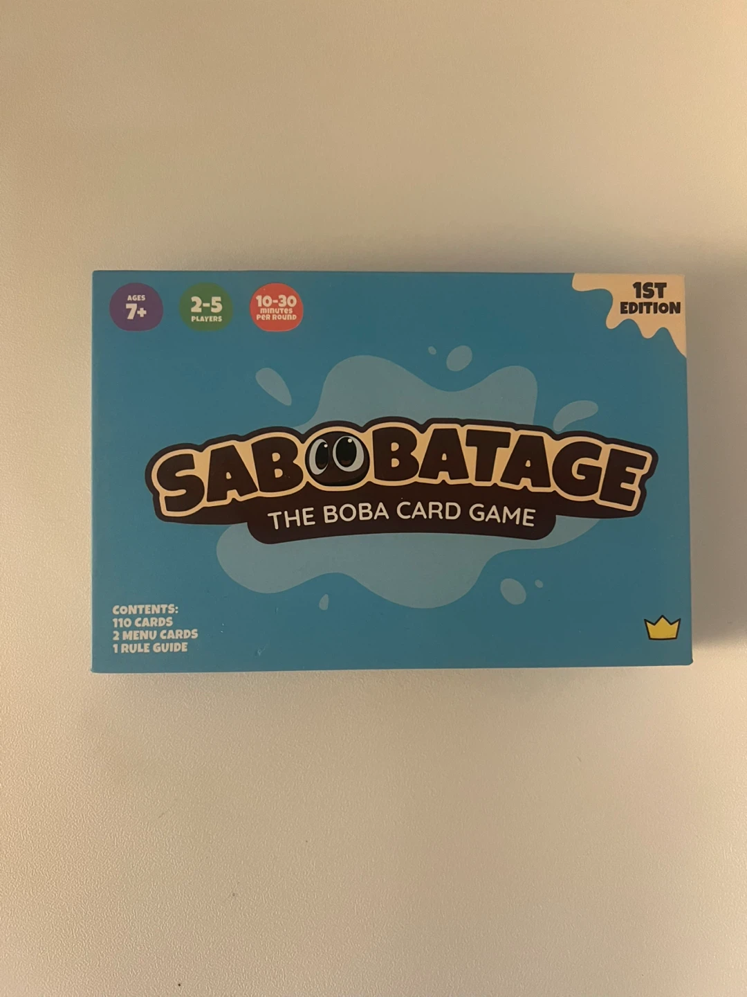 Sabobatage: The Boba Card Game (Ages 7+)