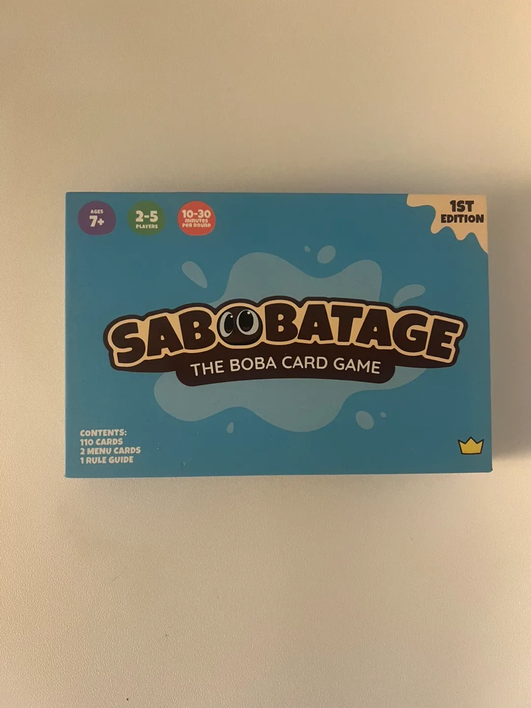 Sabobatage: The Boba Card Game (Ages 7+) thumbnail