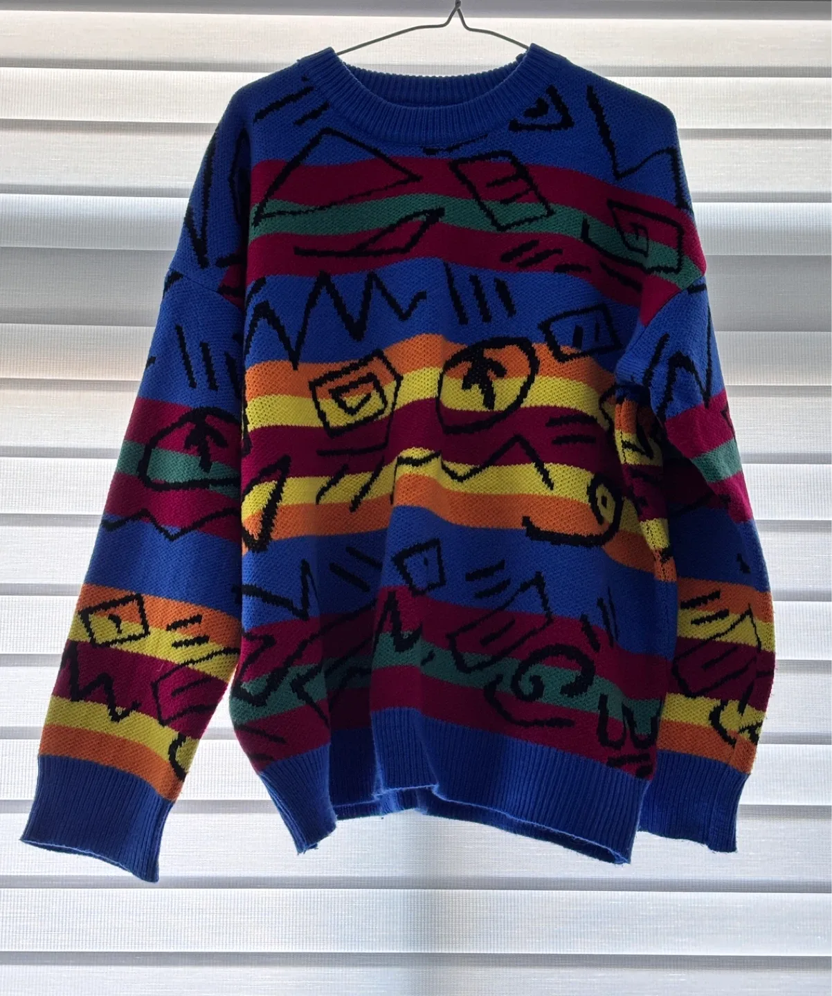 Women’s Patterned Knit Sweater thumbnail