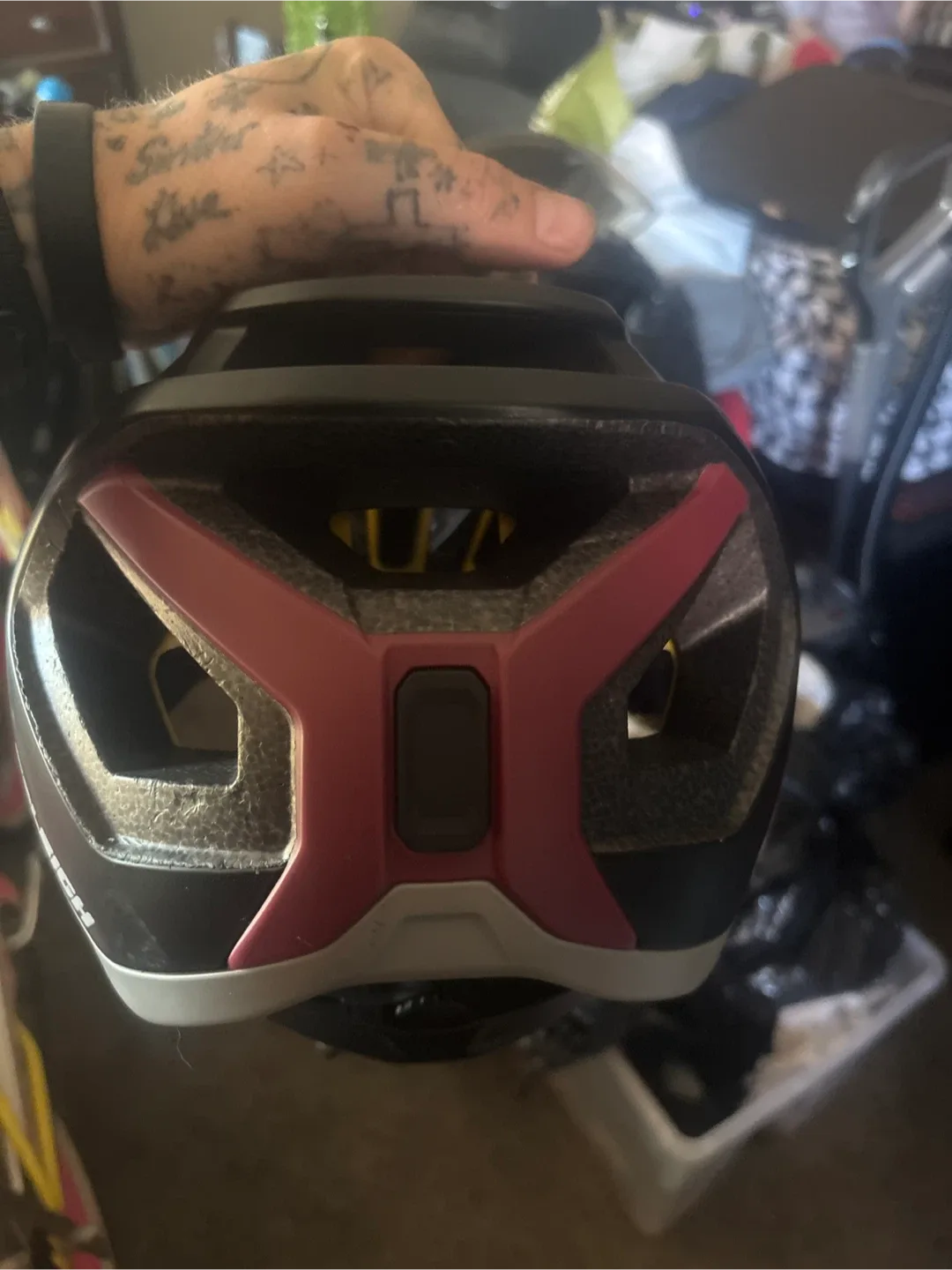 Raleigh Adult Bike Helmet - Black & Red image indicator(5)