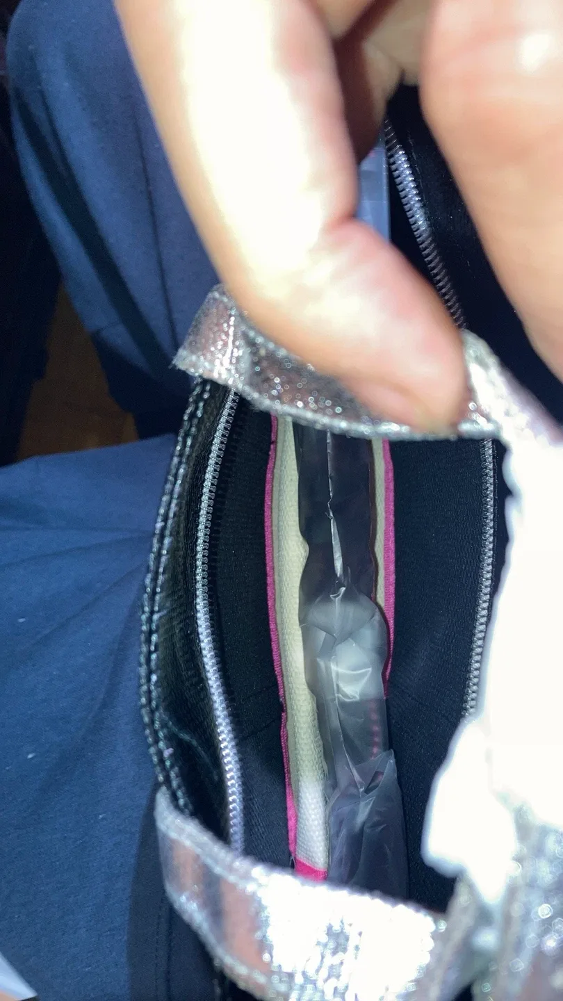 Victoria's Secret Black & Silver Tote Bag - New! image indicator(4)