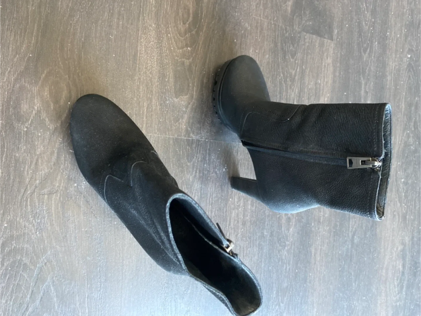 Cheap ALLSAINTS Classic high-hell boots image indicator(2)