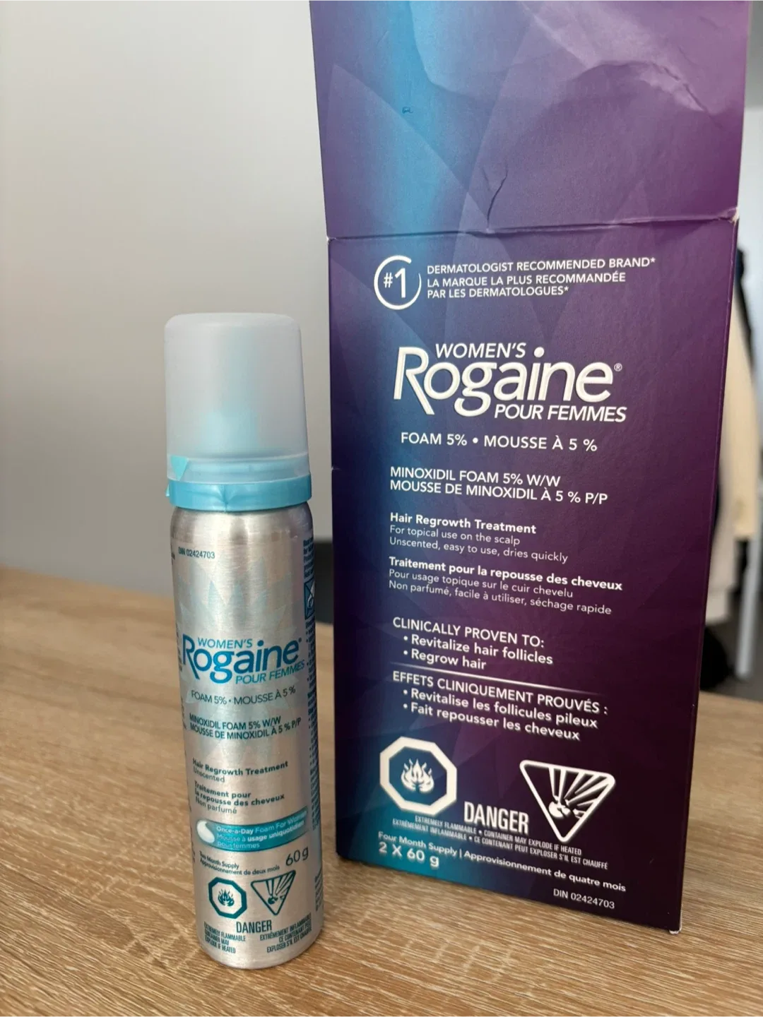 Women's Rogaine Foam 5% - New!