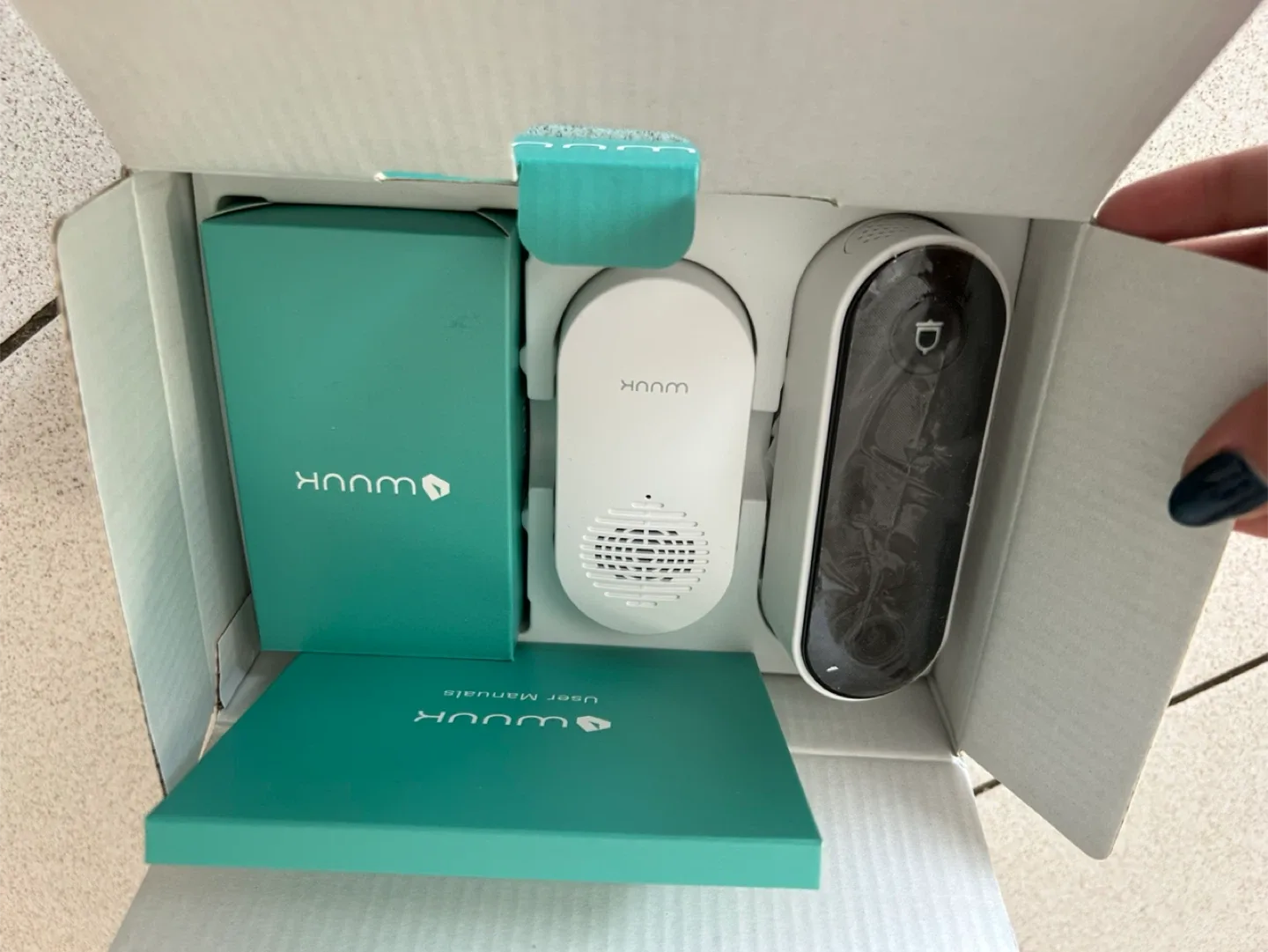 BNIB- WUUK Wired Smart Doorbell Pro with Chime image indicator(3)
