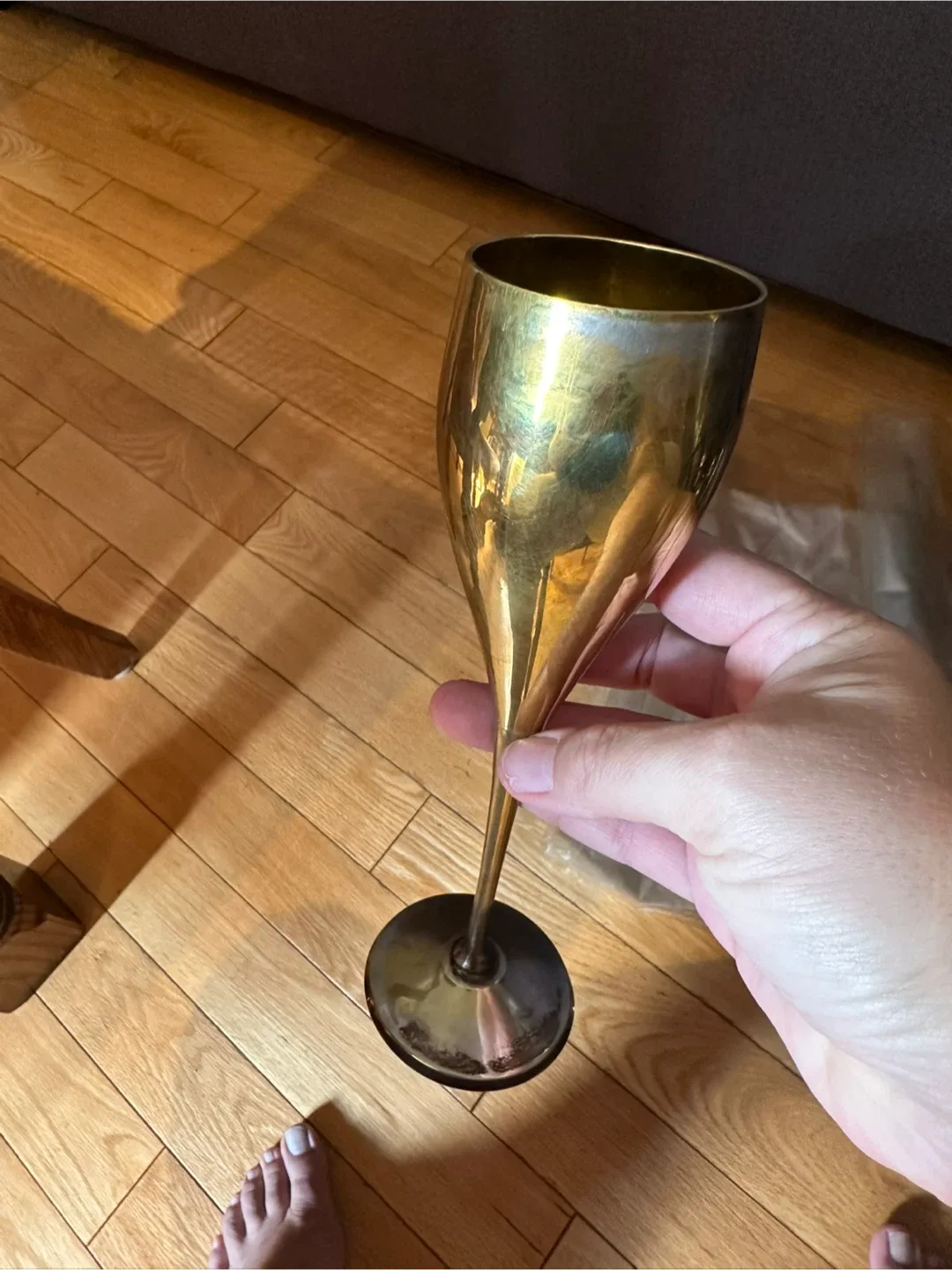 Gold Champagne Flute thumbnail
