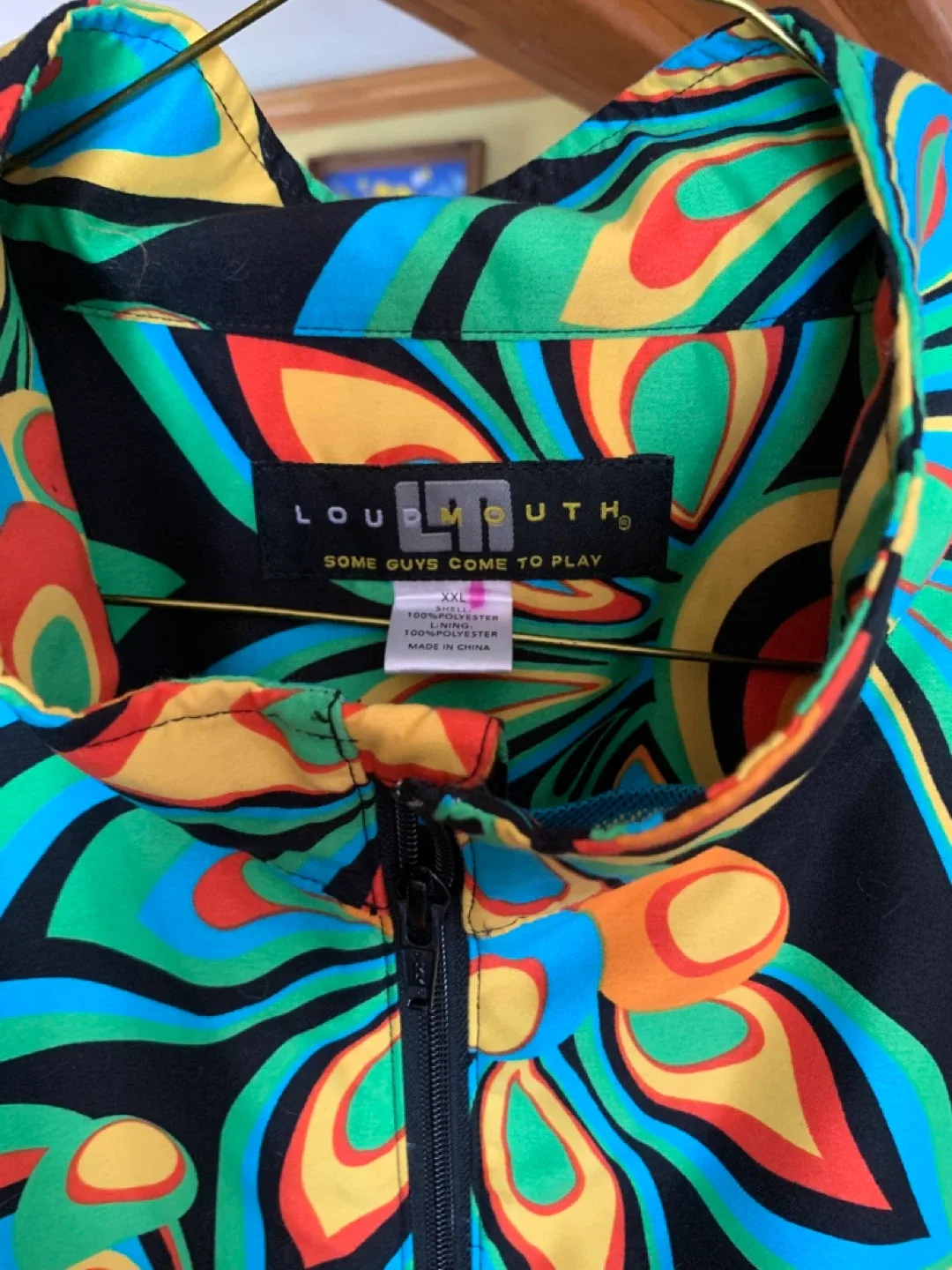 Loudmouth XXL windbreaker jacket image indicator(2)