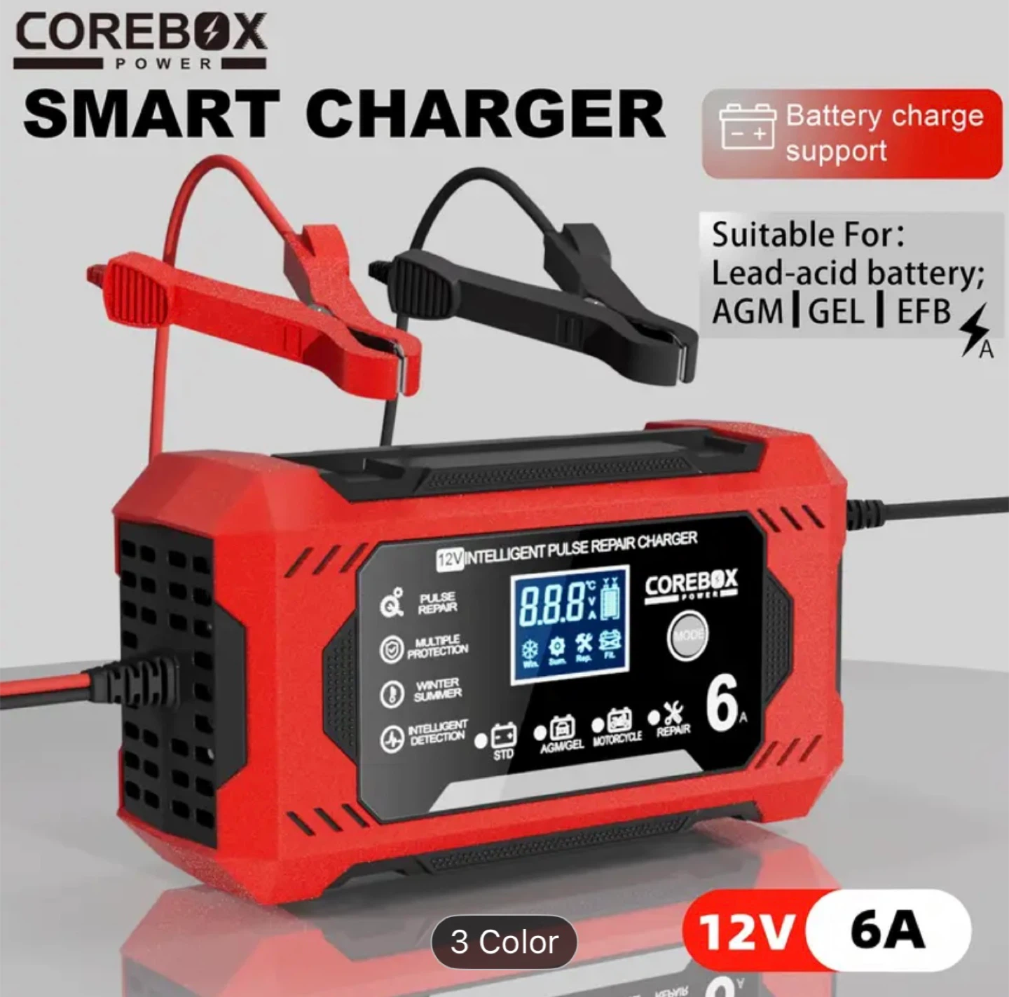 12v battery maintainer for cars ,trucks , motorcycles,