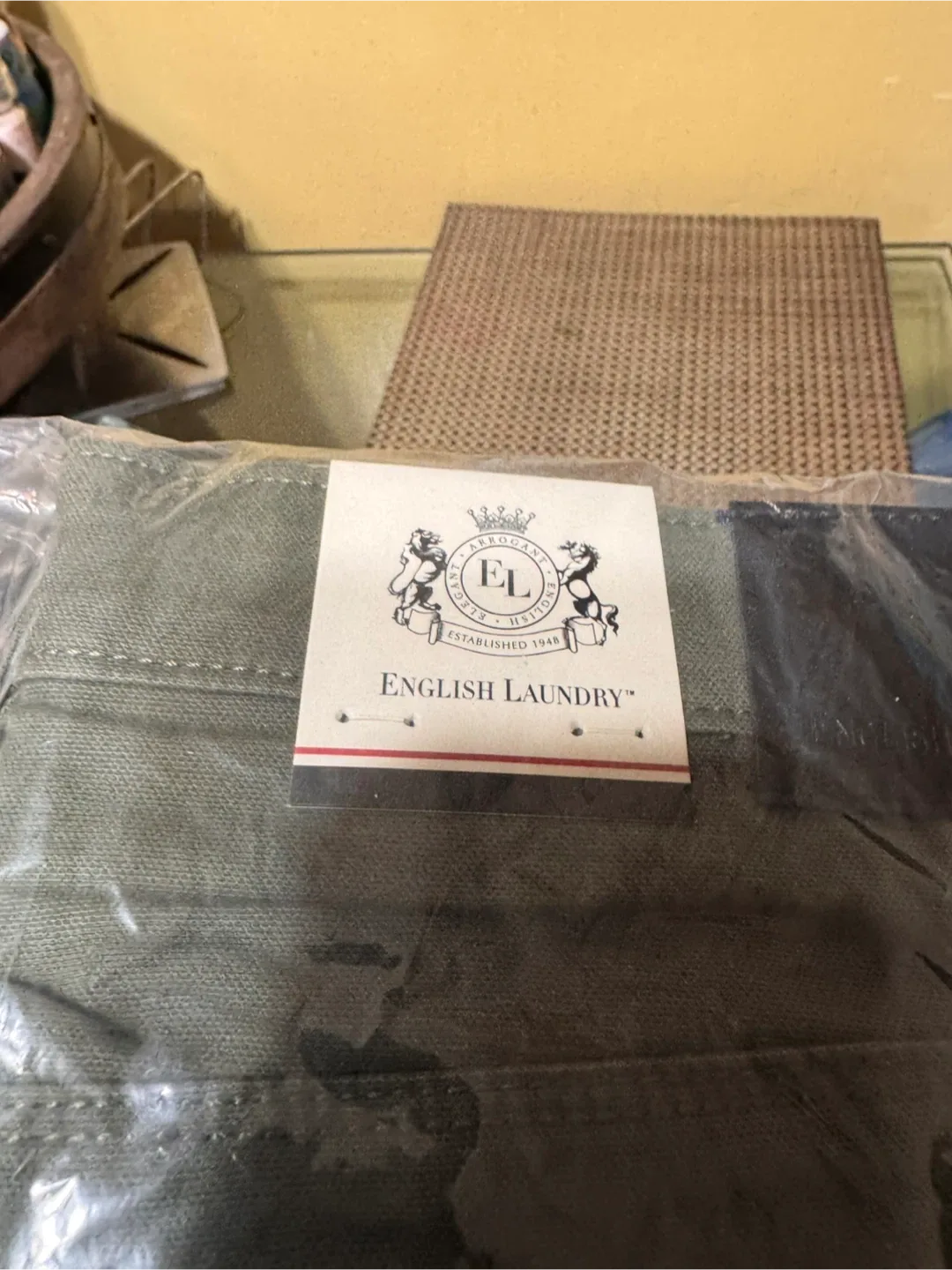 New English Laundry Green Pants 34x30 image indicator(3)