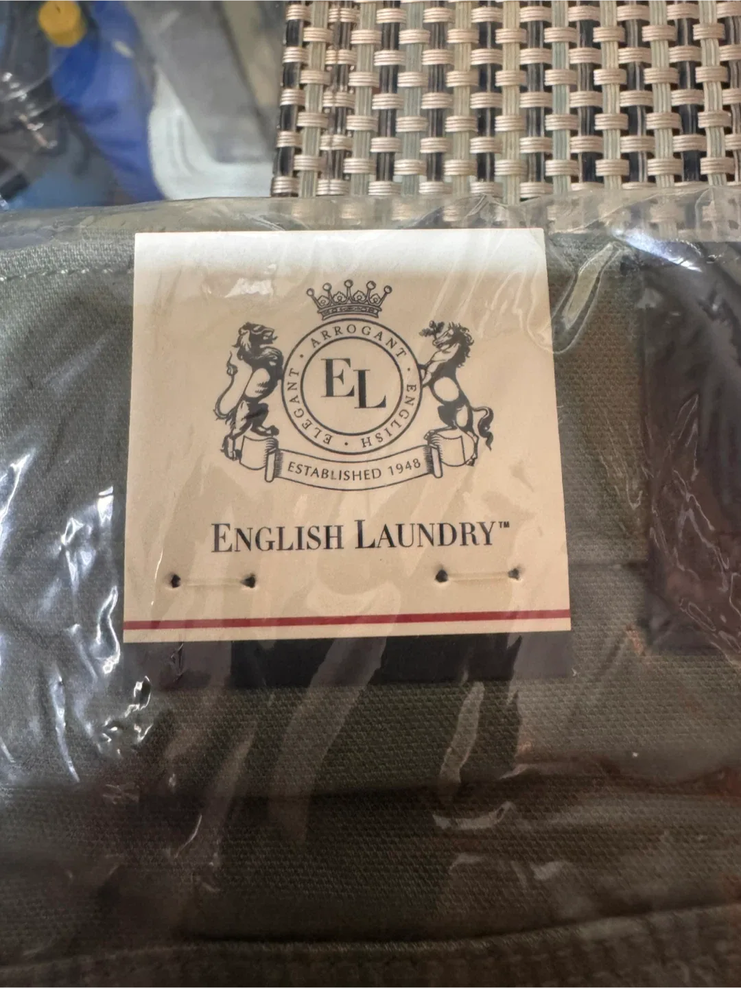 New English Laundry Green Pants 34x30 thumbnail