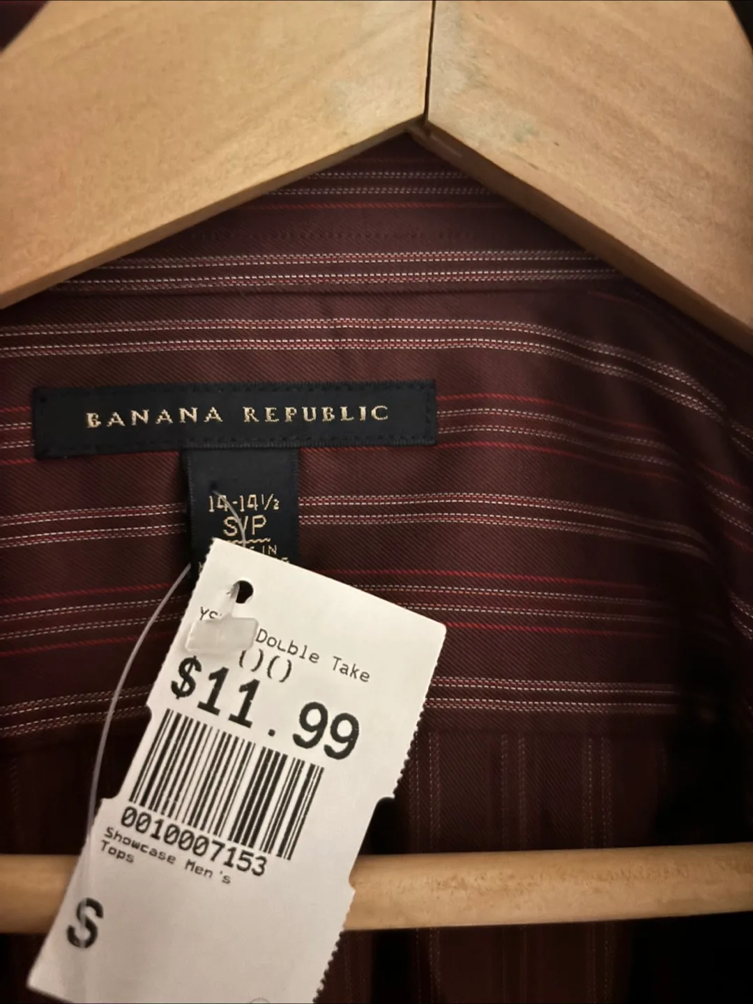 Banana Republic Striped Dress Shirt S/P thumbnail